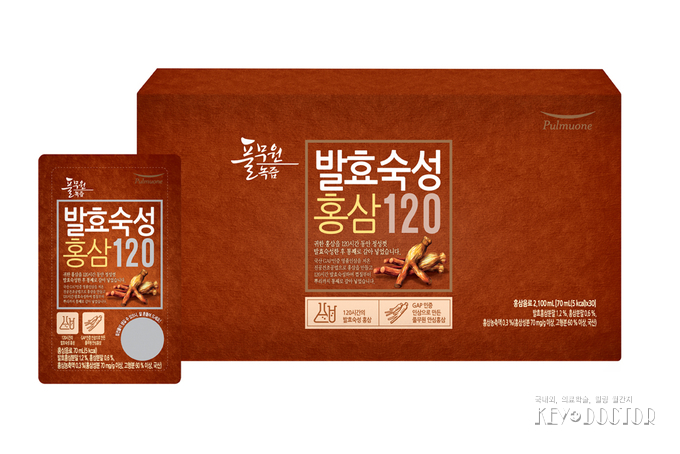 풀무원녹즙, 120시간 발효한 '발효숙성홍삼120' 출시